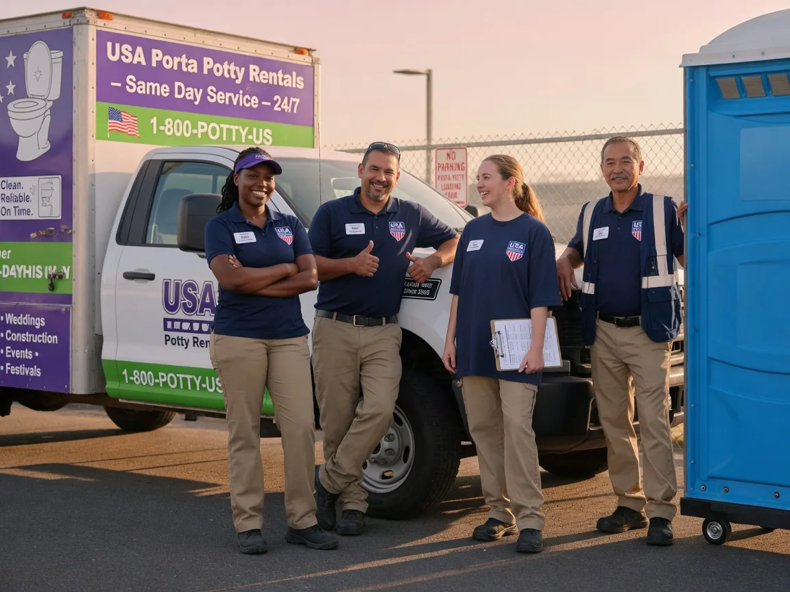 Porta Potty Rental company in Sainte Genevieve, MO